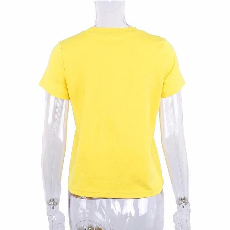 Y2K Grunge Honey T-Shirt - Retro 90s Fashion, Summer Y2K Outfits, Pastel Goth Style