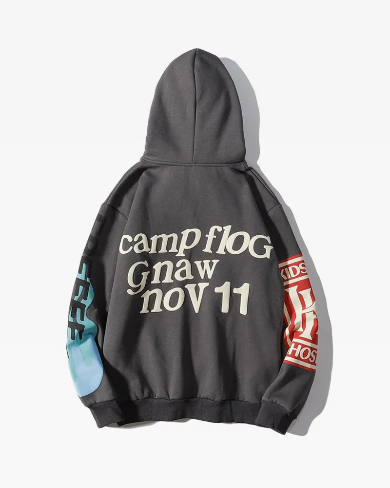 Y2K Grunge Hoodie - Lucky Me I See Ghosts | 90s Retro, Y2K Fashion, Summer & Party Outfits