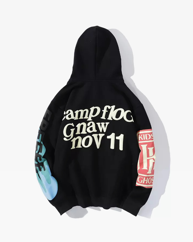 Y2K Grunge Hoodie - Lucky Me I See Ghosts | 90s Retro, Y2K Fashion, Summer & Party Outfits