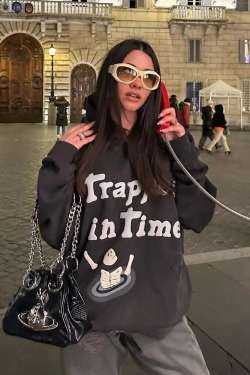 Y2K Grunge Hoodie - Retro 90s Fashion, Summer Y2K Outfits, Pastel Goth, Y2K Club & Party