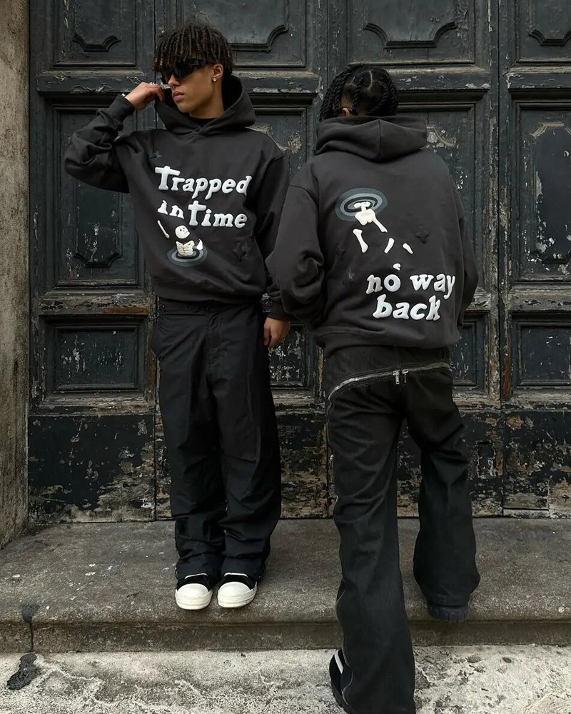 Y2K Grunge Hoodie - Retro 90s Fashion, Summer Y2K Outfits, Pastel Goth, Y2K Club & Party