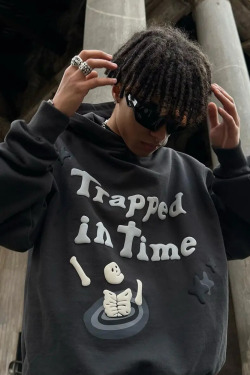 Y2K Grunge Hoodie - Retro 90s Fashion, Summer Y2K Outfits, Pastel Goth, Y2K Club & Party