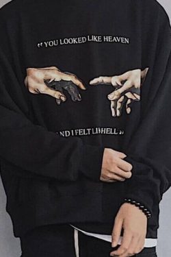 Y2K Grunge Hoodie - Retro 90s Fashion, Y2K Summer Outfits, Gothic Y2K, Pastel Goth Style