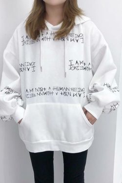 Y2K Grunge Hoodie - Retro 90s Fashion, Y2K Summer Outfits, Gothic Y2K, Y2K Club &