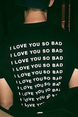 Y2K Grunge I Love You So Bad Baby Tee - Retro 90s Summer Outfit, Pastel Goth Fashion