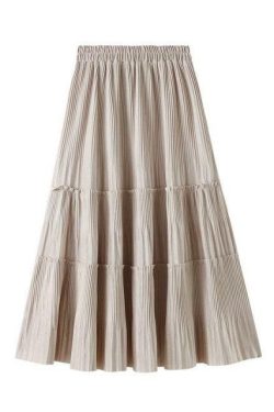Y2K Grunge Indie Ruffle Maxi Skirt - Retro 90s Summer Outfit, Pastel Goth, Y2K Fashion