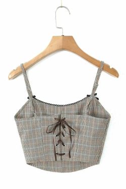 Y2K Grunge Ixchel Crop Top & Pleated Mini Skirt Set - 90s Fashion, Retro Summer Outfit