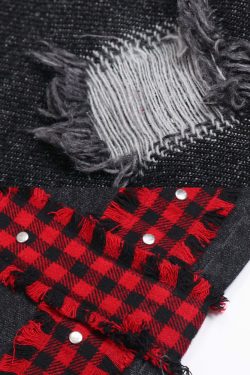 Y2K Grunge Jeans with Crosses - 90s Retro Style, Summer Outfits, and Gothic Y2K Fashion