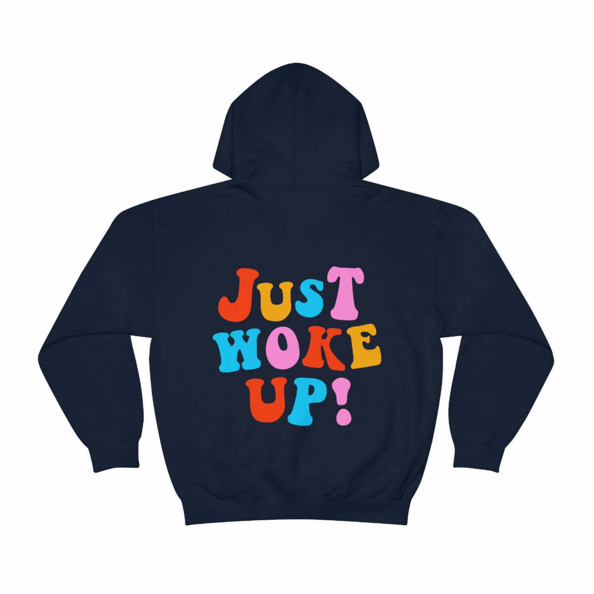 Y2K Grunge Just Woke Up Sweatshirt Hoodie - 90s Retro Summer Outfit for Women