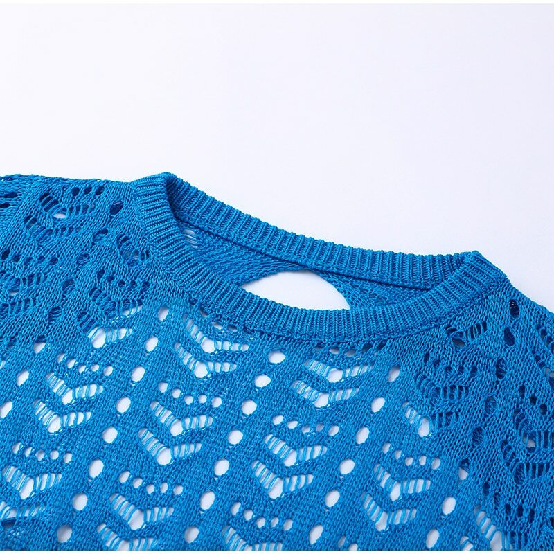Y2K Grunge Knit Mini Dress - 90s Fashion, Retro Summer Outfit, Y2K Party & Club Style