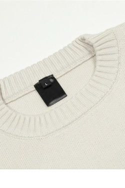 Y2K Grunge Knit Sweater - Retro 90s Fashion, Pastel Goth, Summer Y2K Outfits