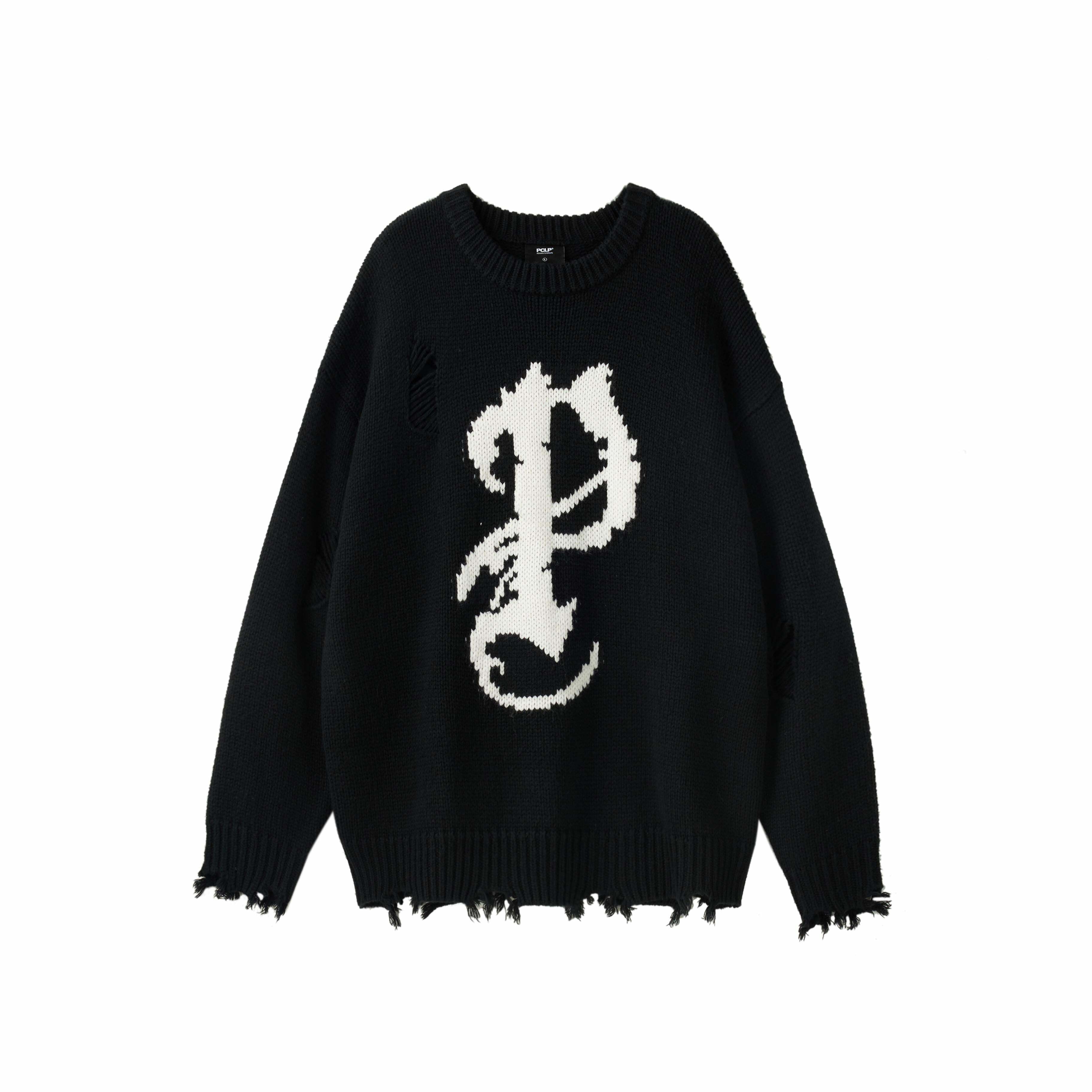 Y2K Grunge Knit Sweater - Retro 90s Fashion, Summer Y2K Outfits, Pastel Goth Style