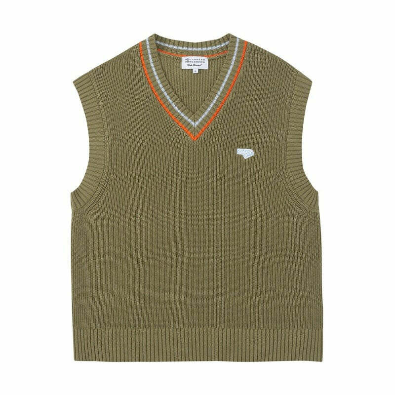 Y2K Grunge Knitted Vest - Retro 90s Summer Outfit, Pastel Goth, Y2K Club & Party Fashion
