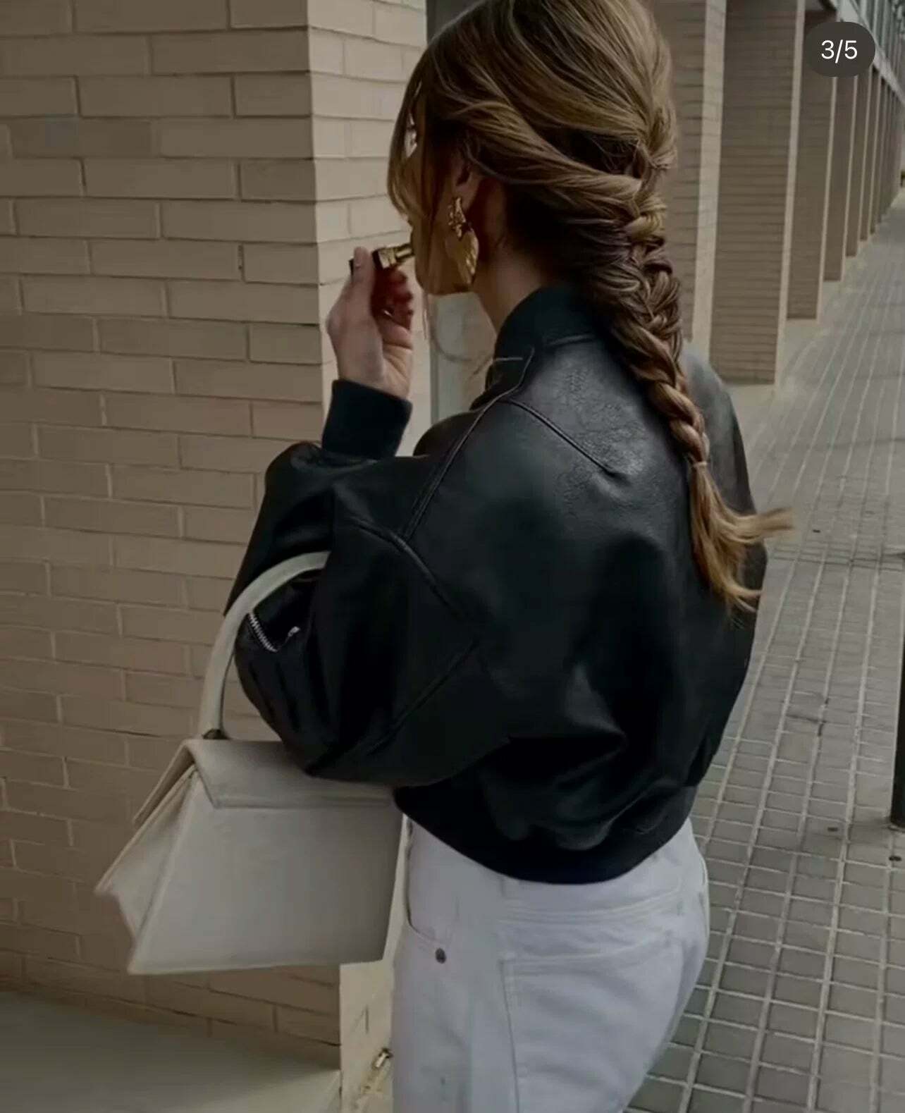 Y2K Grunge Leather Bomber Jacket - Retro 90s Fashion, Summer Outfits, and Clubwear