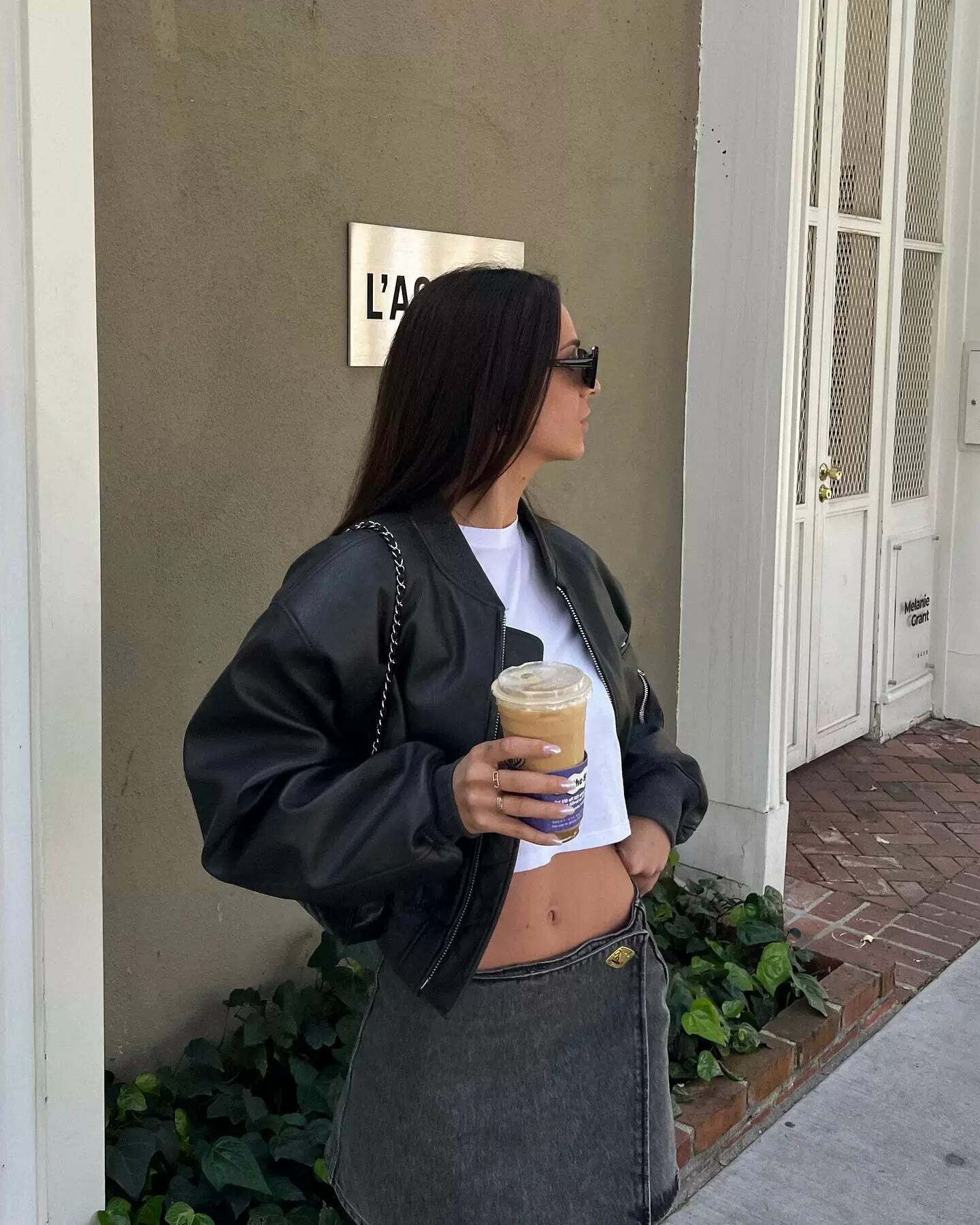 Y2K Grunge Leather Bomber Jacket - Retro 90s Fashion, Summer Outfits, and Clubwear
