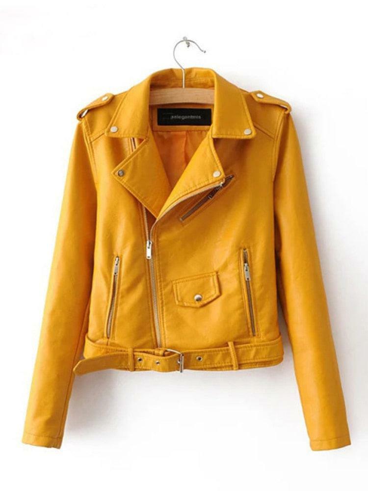 Y2K Grunge Leather Jacket - 90s Fashion, Retro Style, Y2K Summer Outfits, Gothic Y2K Vibes