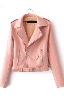 Y2K Grunge Leather Jacket - 90s Fashion, Retro Style, Y2K Summer Outfits, Gothic Y2K Vibes