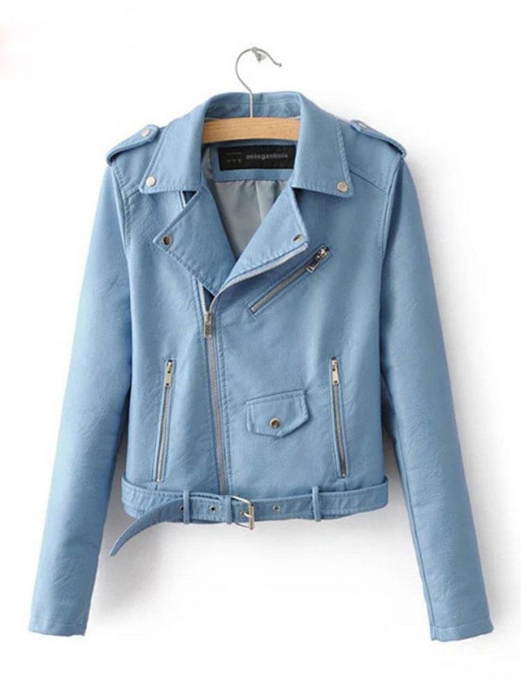 Y2K Grunge Leather Jacket - 90s Fashion, Retro Style, Y2K Summer Outfits, Gothic Y2K Vibes