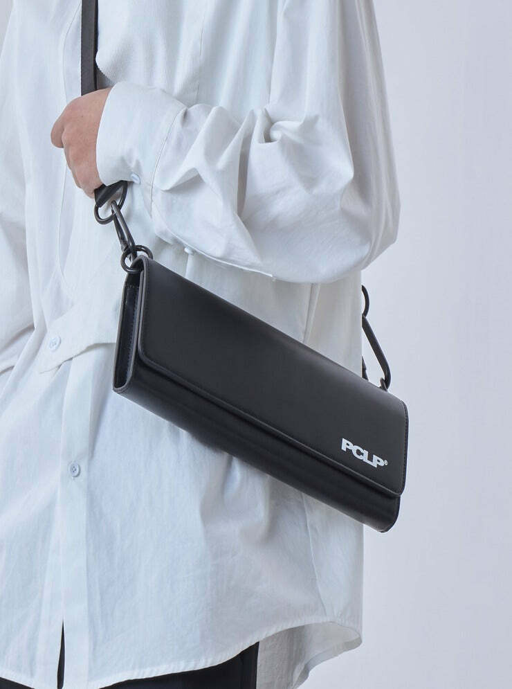 Y2K Grunge Long Satchel Bag - Retro 90s Fashion, Y2K Summer Outfits, Gothic Y2K Style