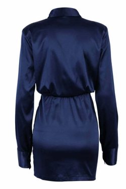 Y2K Grunge Long Sleeve Shirt Dress - Retro 90s Fashion, Summer Outfits, and Party Looks