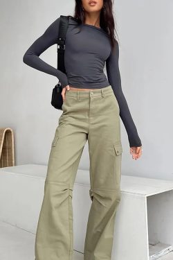 Y2K Grunge Long Sleeve T-Shirt - Retro 90s Fashion, Summer Outfits, and Pastel Goth Style