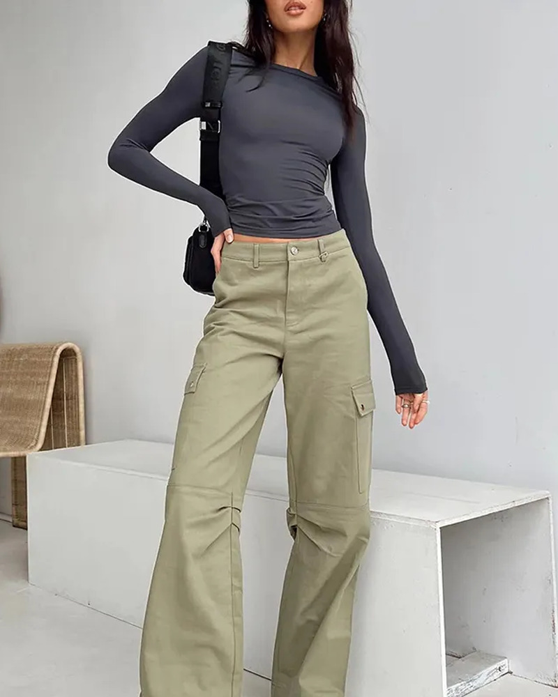 Y2K Grunge Long Sleeve T-Shirt - Retro 90s Fashion, Summer Outfits, and Pastel Goth Style