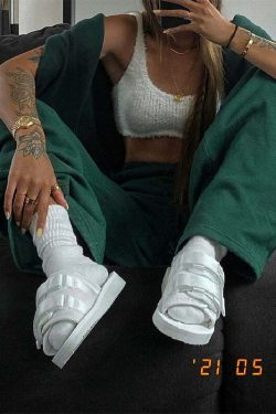 Y2K Grunge Loose Sweatpants - Retro 90s Fashion, Summer Y2K Outfits, Gothic Y2K Style