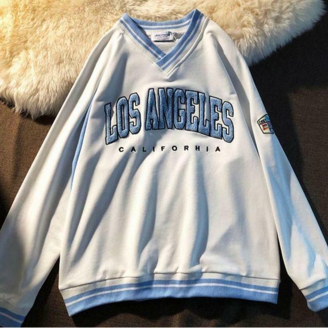 Y2K Grunge Los Angeles Sweatshirt - Retro 90s Fashion, Summer Y2K Outfits, Pastel Goth Style