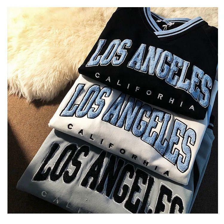 Y2K Grunge Los Angeles Sweatshirt - Retro 90s Fashion, Summer Y2K Outfits, Pastel Goth Style