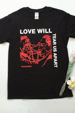 Y2K Grunge Love Will Tear Us Apart Shirt - Retro 90s Fashion, Summer Y2K Outfits, Gothic Style