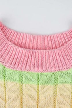 Y2K Grunge Marshmallow Sweater Vest - Retro 90s Fashion, Summer Outfits, and Pastel Goth Style