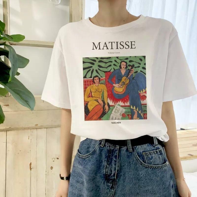 Y2K Grunge Matisse T-Shirt - Retro 90s Fashion, Summer Outfits, Baby Tees, and Clubwear