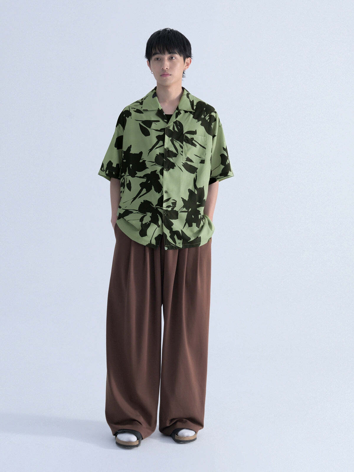Y2K Grunge Midori Boxy Cut Shirt - Retro 90s Summer Outfit, Pastel Goth, Y2K Fashion