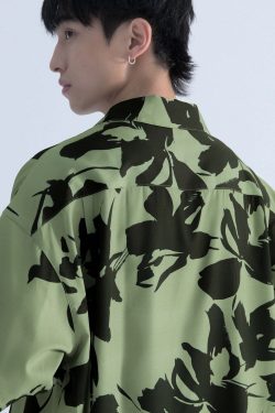 Y2K Grunge Midori Boxy Cut Shirt - Retro 90s Summer Outfit, Pastel Goth, Y2K Fashion