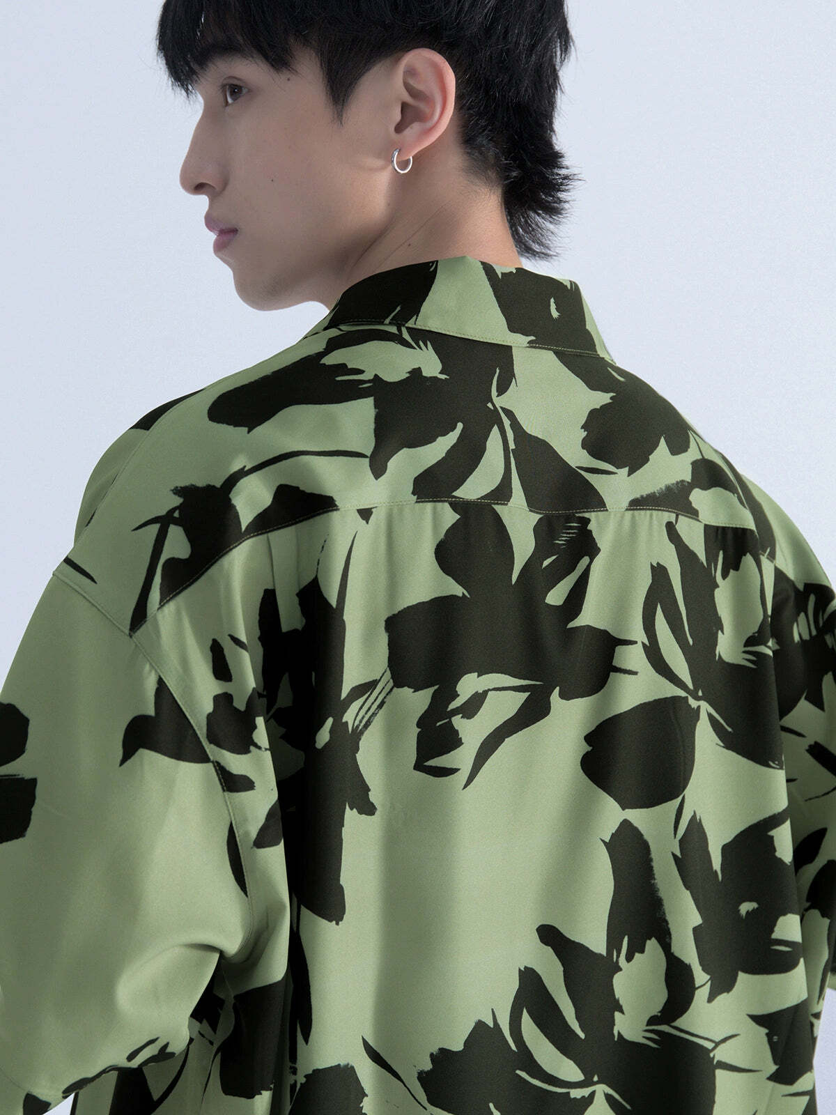 Y2K Grunge Midori Boxy Cut Shirt - Retro 90s Summer Outfit, Pastel Goth, Y2K Fashion