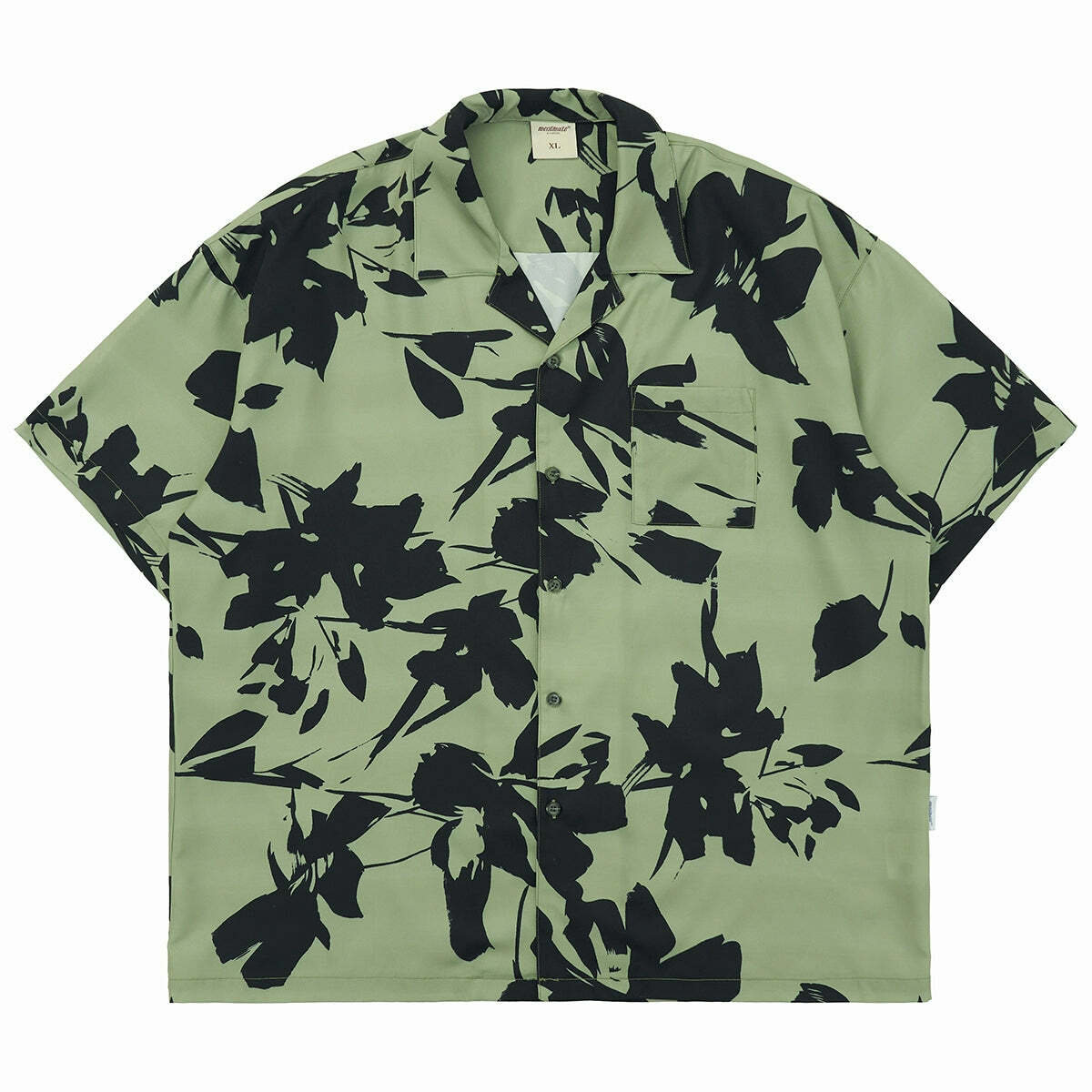 Y2K Grunge Midori Boxy Cut Shirt - Retro 90s Summer Outfit, Pastel Goth, Y2K Fashion
