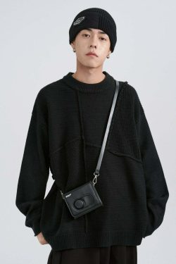 Y2K Grunge Mini Camera Bag - Perfect for 90s Outfits, Y2K Summer, and Retro Party Looks