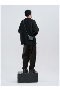 Y2K Grunge Mini Camera Bag - Perfect for 90s Outfits, Y2K Summer, and Retro Party Looks