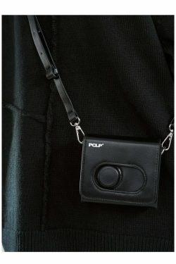 Y2K Grunge Mini Camera Bag - Perfect for 90s Outfits, Y2K Summer, and Retro Party Looks