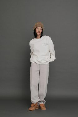 Y2K Grunge Mini Lettering Print Sweatshirt - Retro 90s Fashion, Summer Y2K Outfits, Pastel Goth