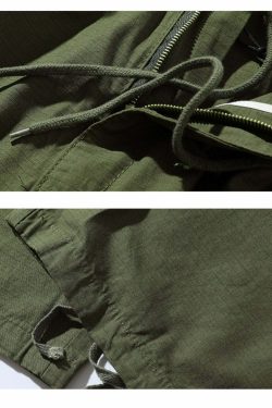 Y2K Grunge Monochrome Baggy Cargo Pants - 90s Retro Style, Y2K Summer & Club Outfits