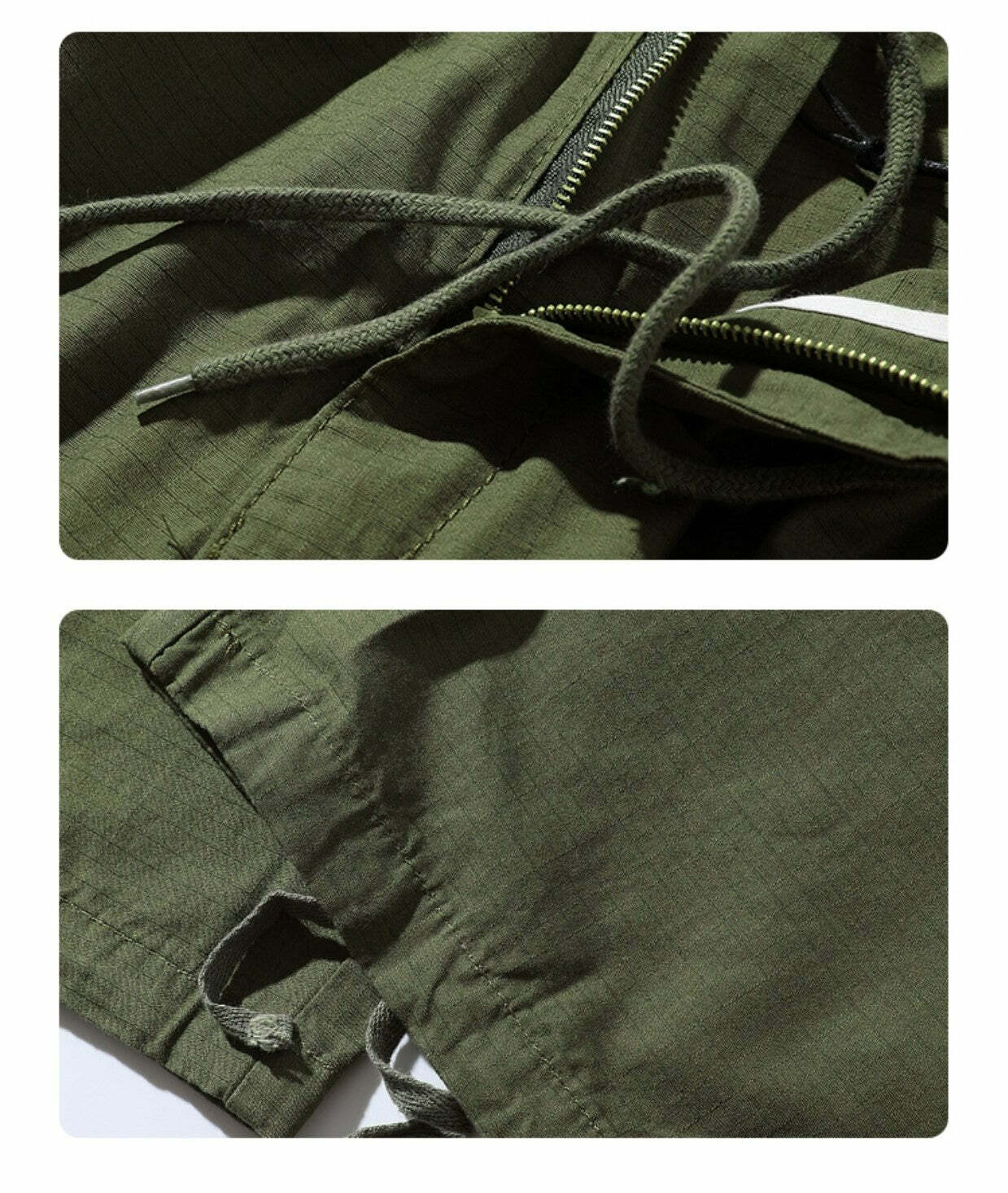 Y2K Grunge Monochrome Baggy Cargo Pants - Retro 90s Fashion, Summer Y2K Outfits