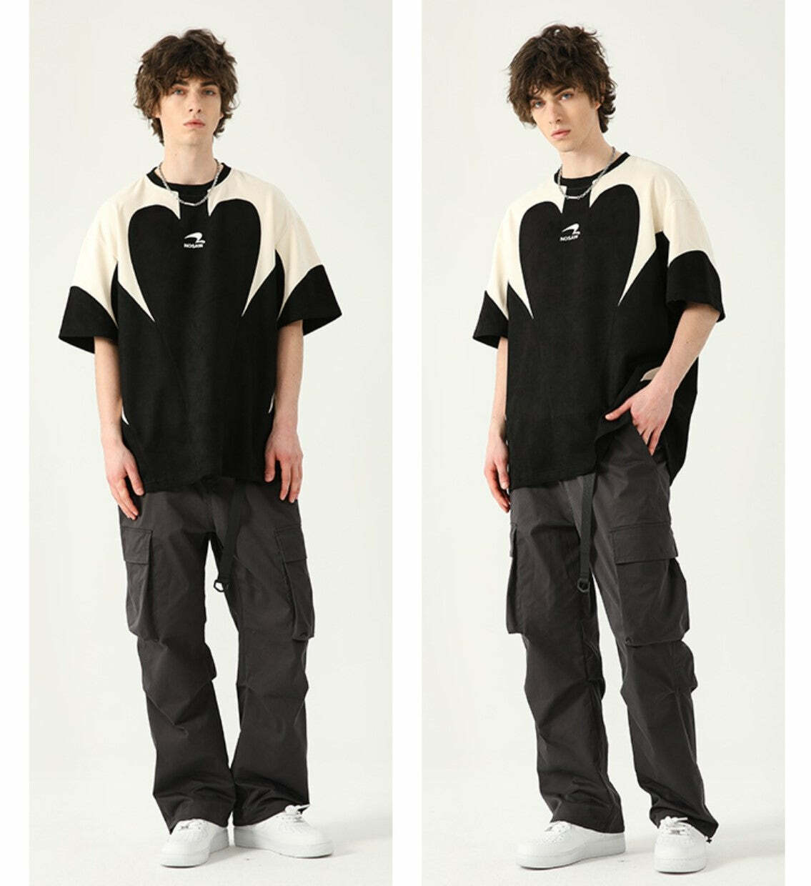 Y2K Grunge Multi-Pocket Utility Cargo Pants - 90s Retro Summer Outfit for Women