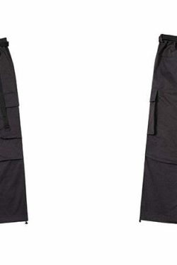 Y2K Grunge Multi-Pocket Utility Cargo Pants - 90s Retro Summer Outfit for Women