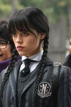 Y2K Grunge Nevermore Academy School Uniform - 90s Goth Retro Style for Women