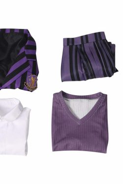 Y2K Grunge Nevermore Academy School Uniform - Retro 90s Fashion, Gothic Y2K, Pastel Goth