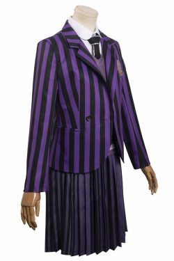 Y2K Grunge Nevermore Academy School Uniform - Retro 90s Fashion, Gothic Y2K, Pastel Goth