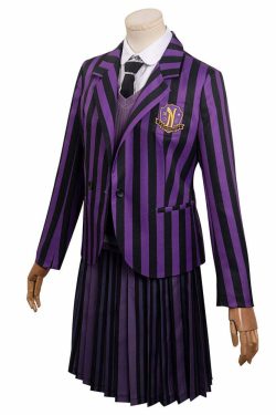 Y2K Grunge Nevermore Academy School Uniform - Retro 90s Fashion, Gothic Y2K, Pastel Goth