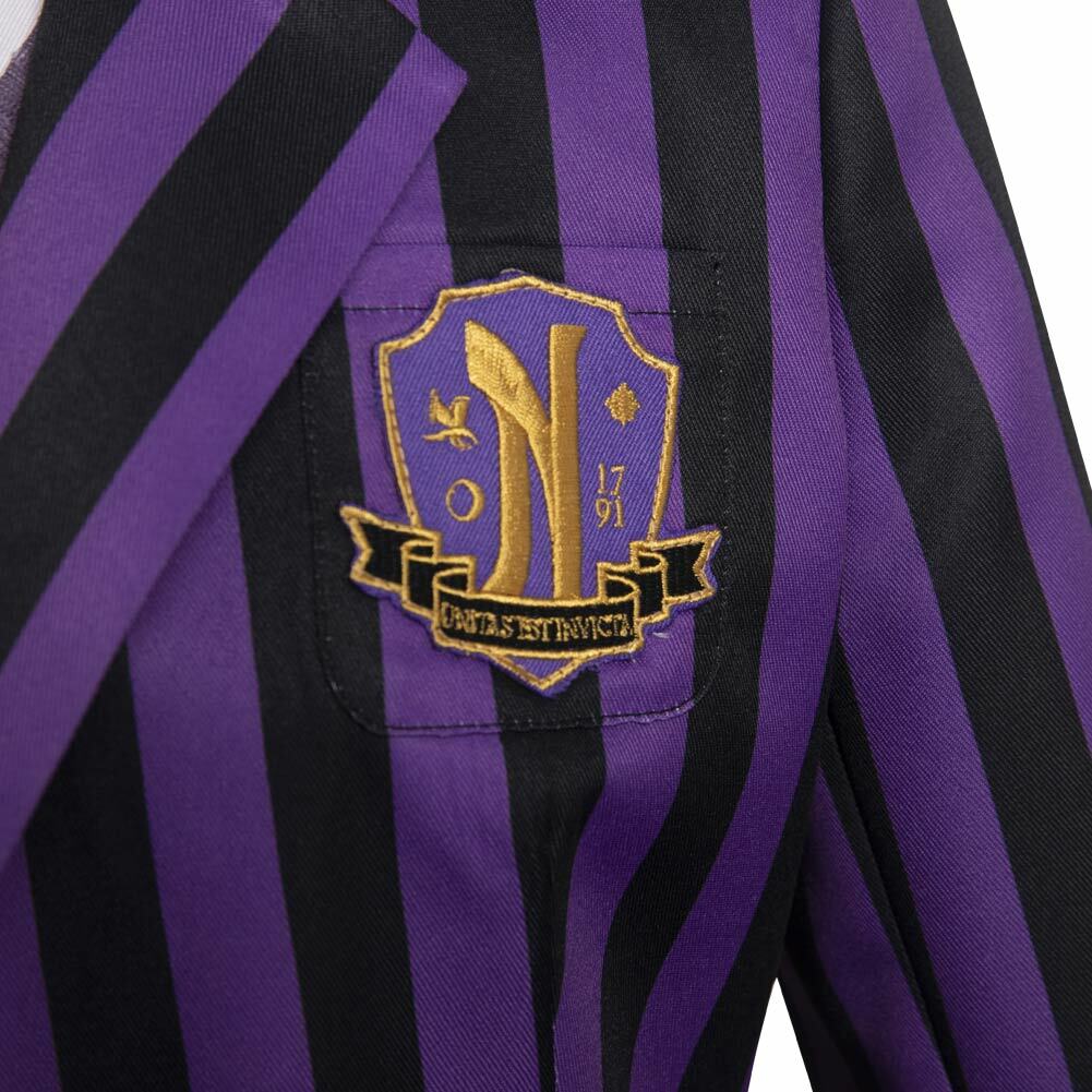 Y2K Grunge Nevermore Academy School Uniform - Retro 90s Fashion, Gothic Y2K, Pastel Goth