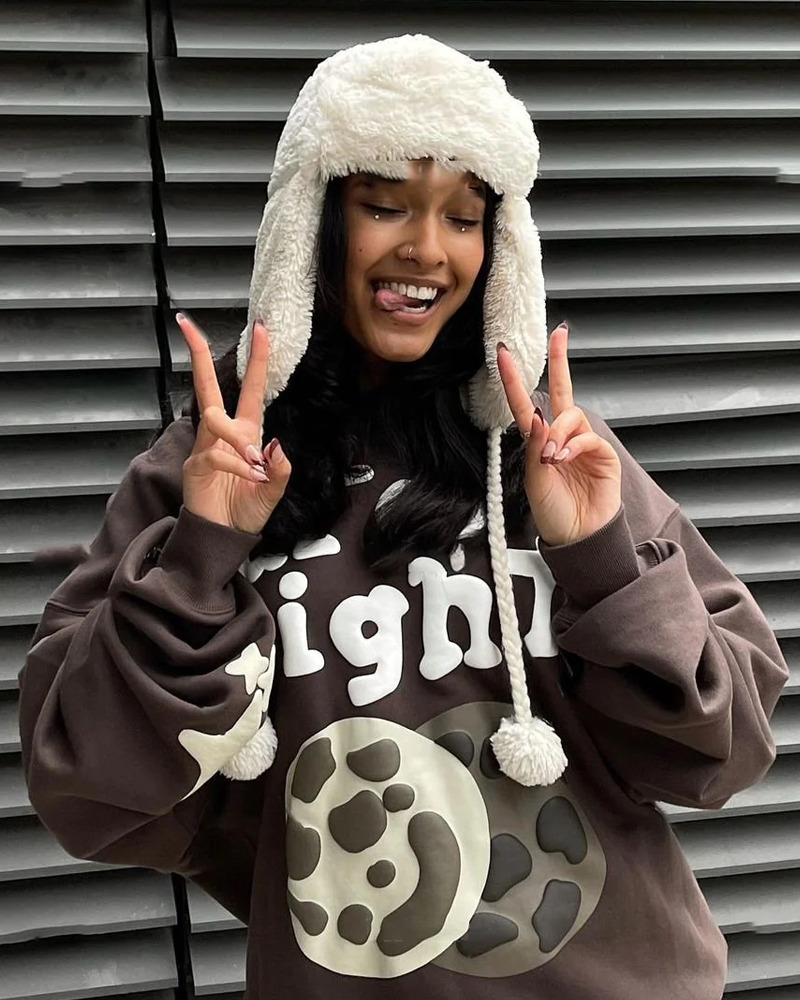 Y2K Grunge Outfits: Retro 90s Fashion Hoodie for Summer Parties & Club Nights